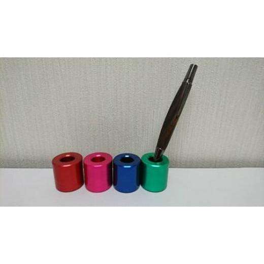 ふるさと納税 文房具・玩具 大阪府 河内長野市 アルミ φ30ペン立て丸(1本用)(ピンク) NK01 アルミ φ30ペン立て丸(1本用) NK01 -pk