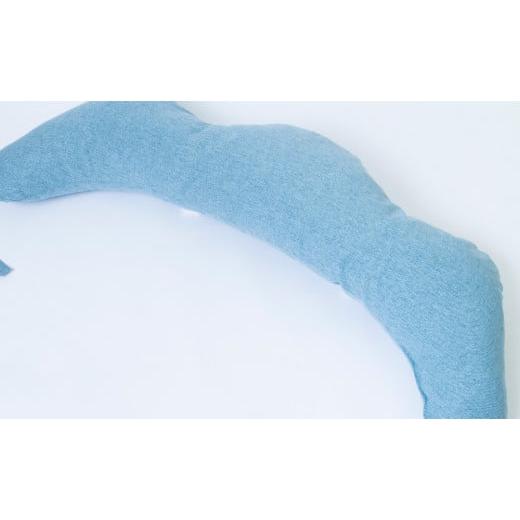 ふるさと納税 雑貨・日用品 インテリア 山梨県 市川三郷町 使い方色々・抱きまくら(ライトブルー) まくら 抱き枕 枕 リラックス コンパクト シンプル おしゃ…