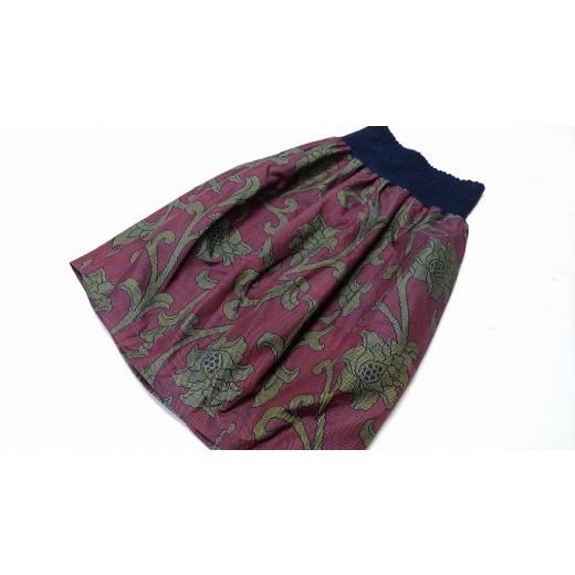 ふるさと納税 和装 鹿児島県 いちき串木野市 本場大島紬 お洒落スカート Bタイプ P-193bH お洒落スカート Bタイプ