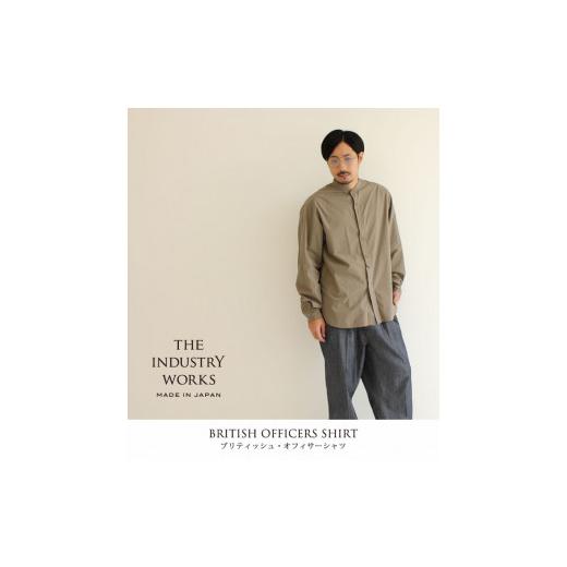 ふるさと納税 服 男 兵庫県 西脇市 47-9 播州織メンズシャツ「BRITISH OFFICERS SHIRT」(1着) TIW_107(ホワイト)・Lサイズ TIW_107(ホワイト)・Lサイ…