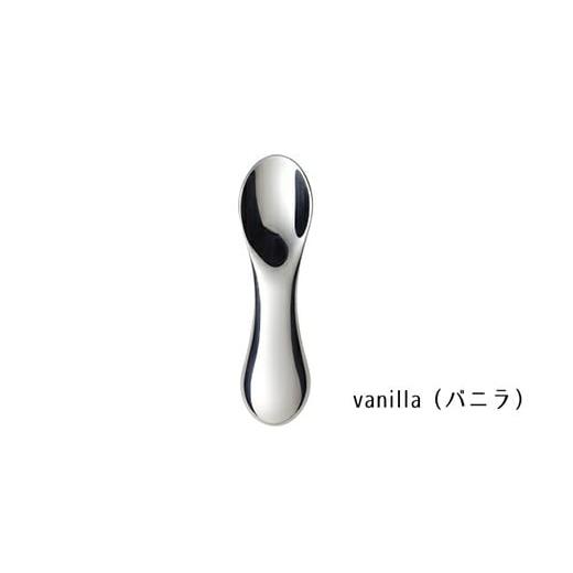 ふるさと納税 食器・グラス スプーン 富山県 高岡市  ふるさと納税限定 15.0％アイスクリームスプーン3種セット（S） バニラ・チョコレート・ストロベリー レ…の画像