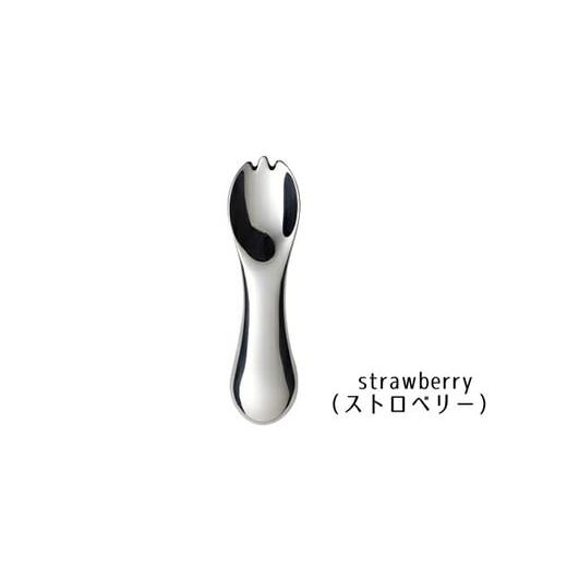 ふるさと納税 食器・グラス スプーン 富山県 高岡市  ふるさと納税限定 15.0％アイスクリームスプーン3種セット（S） バニラ・チョコレート・ストロベリー レ…の画像