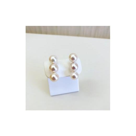 ふるさと納税 アクセサリー ピアス 三重県 志摩市 パール優美 真珠 アクセサリー ピアス パール 8ミリ 〜 8.5ミリ K14 三重県 伊勢 志摩 プレゼント 人気 冠婚…の画像