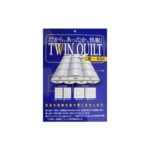 ふるさと納税 タオル・寝具 掛け布団 山梨県 都留市 訳アリ 掛け布団 ポーランド産マザーグース93％ 羽毛掛け布団（ダブル：190cm×210cm）（ダウンパワー440…_2
