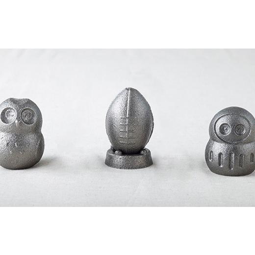 ふるさと納税 雑貨・日用品 岩手県 北上市 岩鉄鉄器 ダクタイルパン26 ＆ ダクタイルパン22 ＆ 鉄たまご(鉄福ロウ×2個) セット IH対応 岩手県 北上市（ O0106…_4
