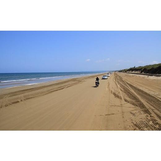 ふるさと納税 体験チケット 石川県 羽咋市 トゥクトゥク レンタル 2時間 チケット 砂浜ドライブ 観光 エコツーリズム 体験チケット EV レンタカー 電気自動車 …の画像