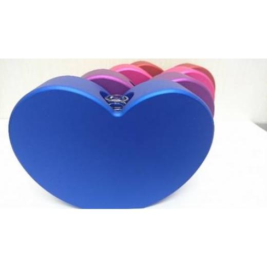 ふるさと納税 文房具・玩具 大阪府 河内長野市 一輪挿しハート アルミ製 赤 一輪挿しハート アルミ製&lt;赤&gt;