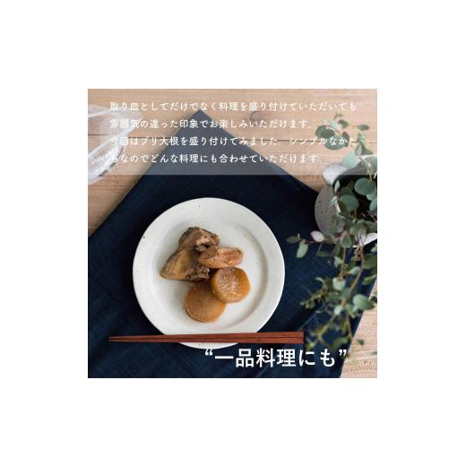 ふるさと納税 食器・グラス 皿 滋賀県 甲賀市 リムプレートM とび茶生成りセット s18-di14 信楽焼・明山の画像