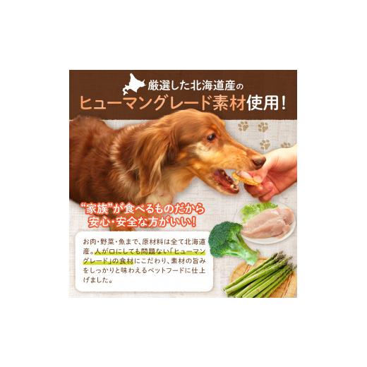 ふるさと納税 乾物 北海道 札幌市 定期便４回 ワンちゃん大喜び 北海道産地鶏と野菜の完全無添加ジャーキーセット（５種類×２袋）_3
