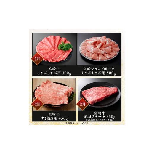 ふるさと納税 牛肉 宮崎県 延岡市 宮崎産牛豚鶏バラエティ12ヵ月定期便 N061-YZH022
