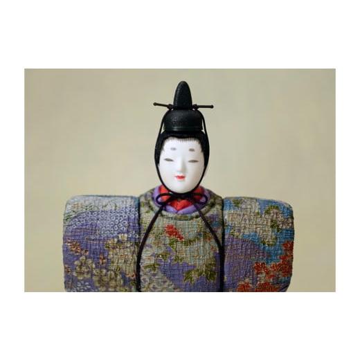ふるさと納税 人形 埼玉県 鴻巣市 小さな木目込み人形「雅の祥」［的場人形工房］ No.454の画像