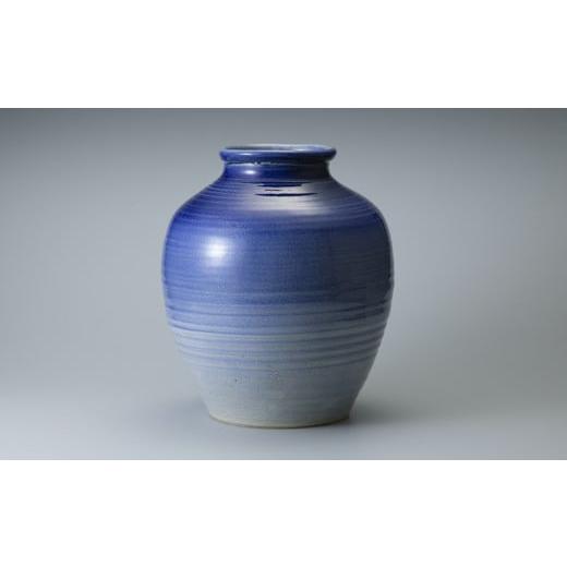 ふるさと納税 陶磁器・漆器・ガラス 滋賀県 湖南市 320K147 近江下田焼 壺 ?島屋選定品 62A1740