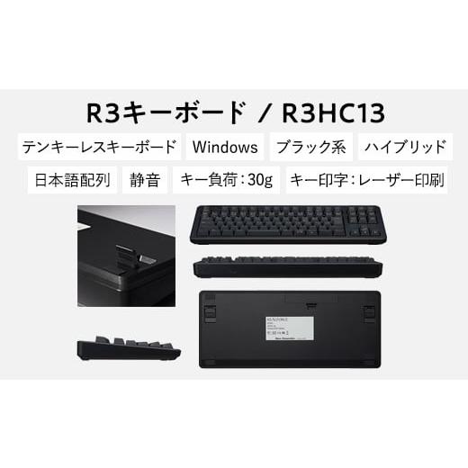 ふるさと納税 神奈川県 相模原市 東プレ REALFORCE R3 無線／有線両対応 静電容量無接点方式キーボード(型式：R3HC13)≪PC パソコン 周辺機器 高級 プロ リア…｜furusatochoice｜03