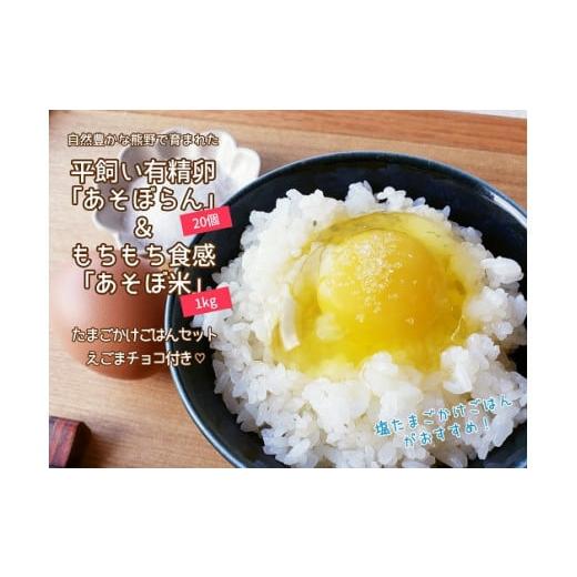 ふるさと納税 三重県 熊野市 たまごご飯セットA 玉子 白米 チョコレート