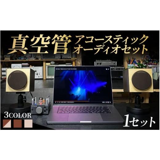 ふるさと納税 TV・オーディオ・カメラ 長野県 岡谷市 MHaudio 真空管アコースティックオーディオセット (ツートン) ツートン