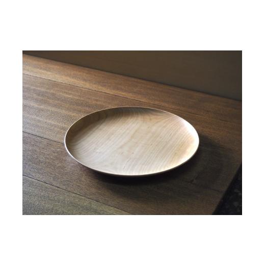ふるさと納税 木工品・竹工品 長野県 松本市 長野県産山桜の9寸皿｜ふるさと納税 丸皿 大皿 料理 食器 職人 山桜 皿 家具 キッチン プレート オリジナル 工房 …_2