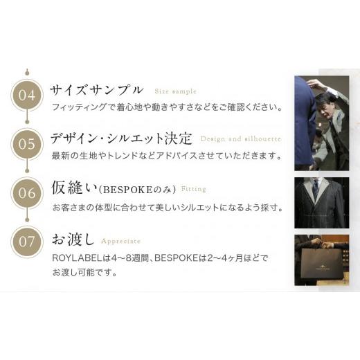 ふるさと納税 服 男 愛知県 名古屋市  テーラー神谷 　オーダースーツ＆ジャケット割引券の画像