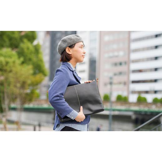 ふるさと納税 カバン トートバッグ 兵庫県 姫路市  No.5258-7301 0518 A4サイズでPCが入るかわいい本革トートバッグ（バーミリオン） バーミリオンの画像