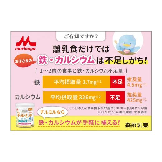 ふるさと納税 飲料類 乳飲料 東京都 東大和市 森永チルミル大缶（800ｇ）８缶入り HAM003の画像