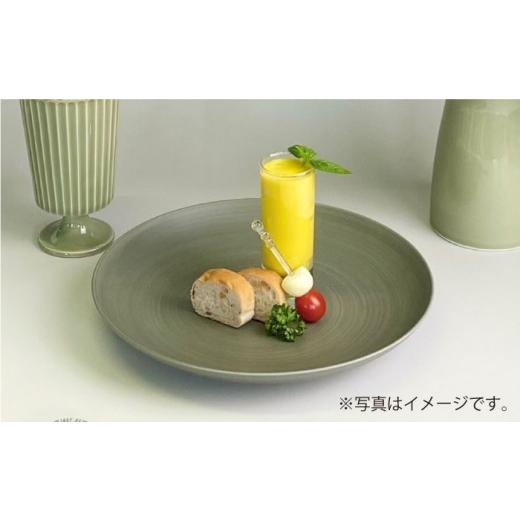 ふるさと納税 食器・グラス 皿 長崎県 波佐見町  波佐見焼 Shabbyカラー 24cm プレート 4色セット 大皿 パスタ皿 食器 皿 和山 WB139の画像