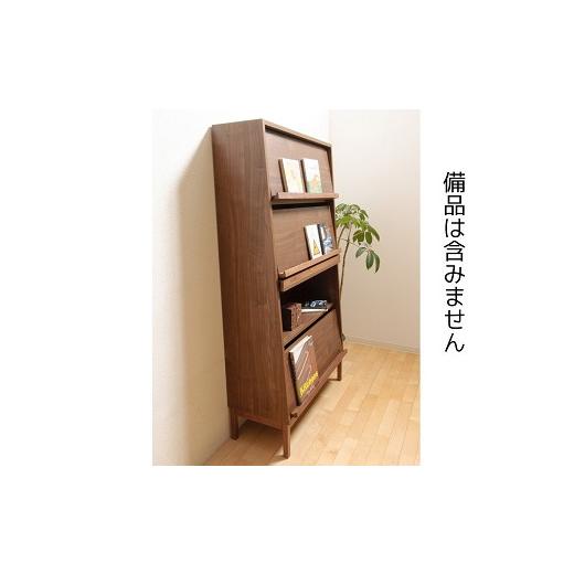 ふるさと納税 木工品・竹工品 佐賀県 佐賀市 ベール90ブックシェルフ WN 諸富家具 ：C503-001の画像