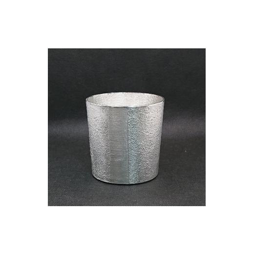 ふるさと納税 金工品 福岡県 大野城市  RR BB ROCKGLASS 錫 (はかた錫スタジオ) 錫酒器 1127890の画像