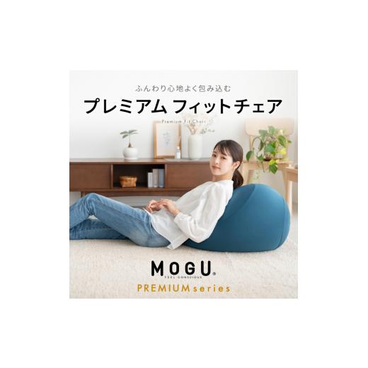 ふるさと納税 雑貨・日用品 インテリア 兵庫県 加西市 MOGU-モグ‐ プレミアム フィットチェア ネイビー〔 クッション ビーズクッション リビングクッション…