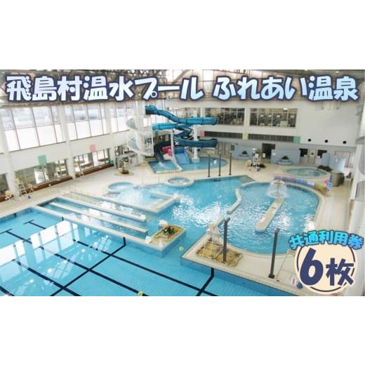 ふるさと納税 温泉・サウナ・スパ利用券 愛知県 飛島村 No.011 飛島村温水プール・ふれあい温泉共通利用券 6枚 / チケット 体力づくり 入浴 愛知県 温水プー…