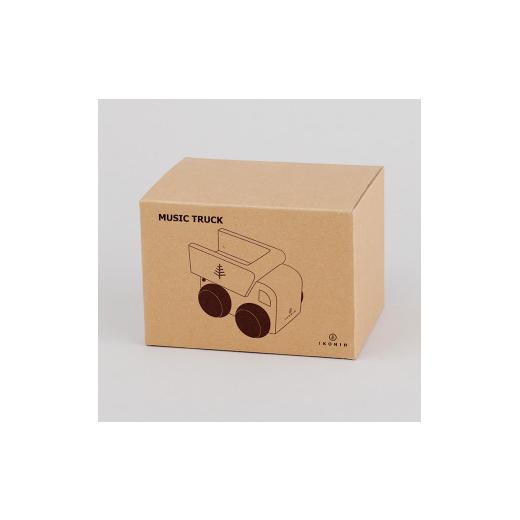 ふるさと納税 京都府 亀岡市 木製 オルゴール トラック【檜のおもちゃ ＩＫＯＮＩＨ】≪桧 おもちゃ ヒノキ ひのき 木育 知育≫ 