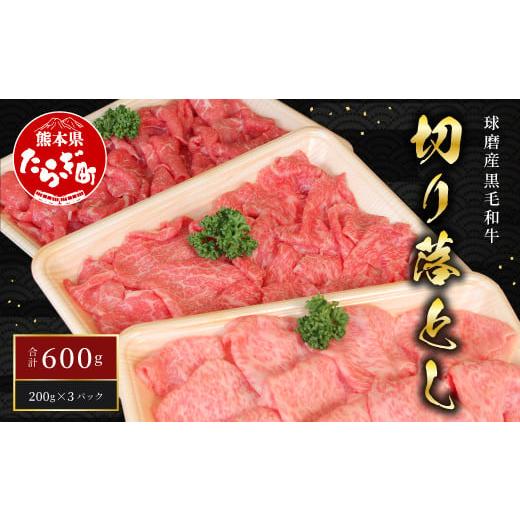 ふるさと納税 牛肉 カレー・シチュー 熊本県 多良木町 順次発送 球磨産 黒毛和牛 切り落とし 計600g 200g×3パック 牛肉 切り落とし 和牛 国産 いろいろ使え…