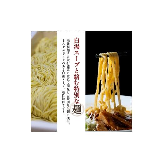 ふるさと納税 ラーメン 秋田県 にかほ市 《定期便》2人前×12ヶ月 地域で大人気なお店の New担々麺（小分け 白湯ベース ラーメン 生麺）_3