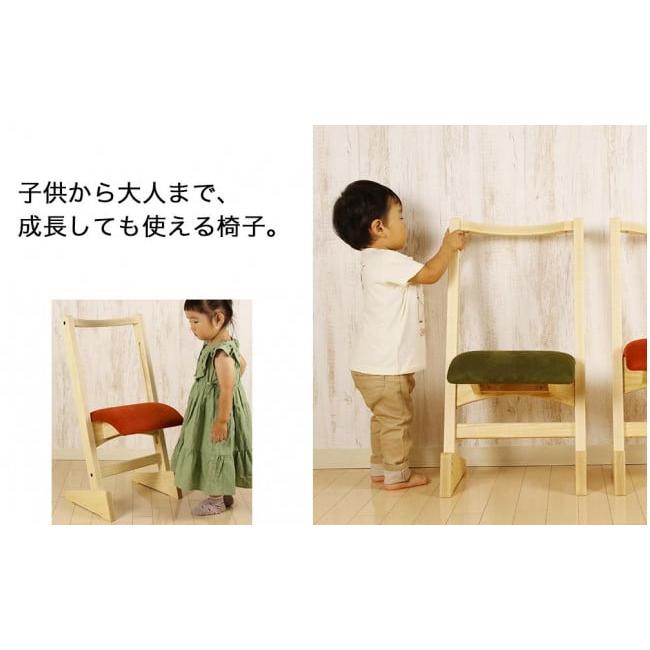ふるさと納税 家具 北海道 東神楽町 匠工芸 パロットチェア　ブラウン色　サバンナベージュ オーク材_4