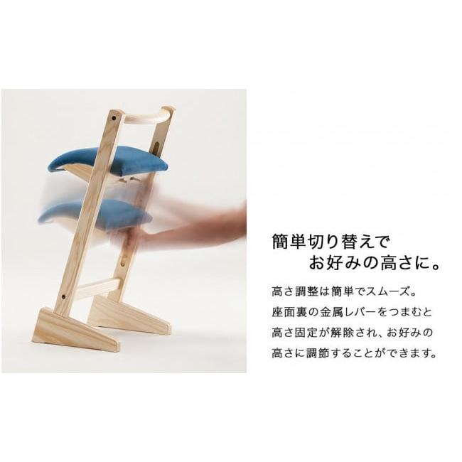 ふるさと納税 家具 北海道 東神楽町 匠工芸 パロットチェア　ブラウン色　サバンナベージュ オーク材_6