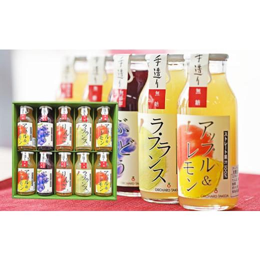 ふるさと納税 果汁飲料 りんご 山形県 天童市 07-10-045 100%フルーツジュース10本入り