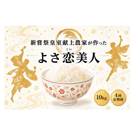 ふるさと納税 米 高知県 安芸市 令和8年産 よさ恋美人 白米 4ヵ月連続 定期便 10kg × 4回 40kg お米 精米 新米 ごはん ご飯 高知県産 弁当 おにぎり 料理 新…