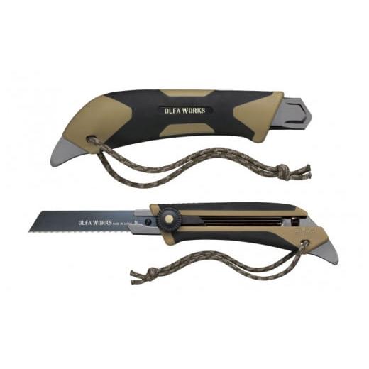 ふるさと納税 雑貨・日用品 大阪府 東大阪市 替刃式ブッシュクラフトナイフ BK1 サンドベージュ 替刃式フィールドノコギリ FS1 サンドベージュ 替刃式フィー…