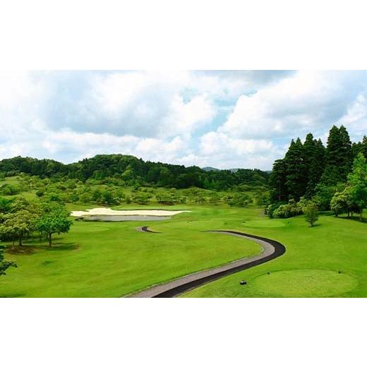 ふるさと納税 ゴルフ場利用券 千葉県 大多喜町 W06401 大多喜城ゴルフ倶楽部 2名様平日パスポートの画像