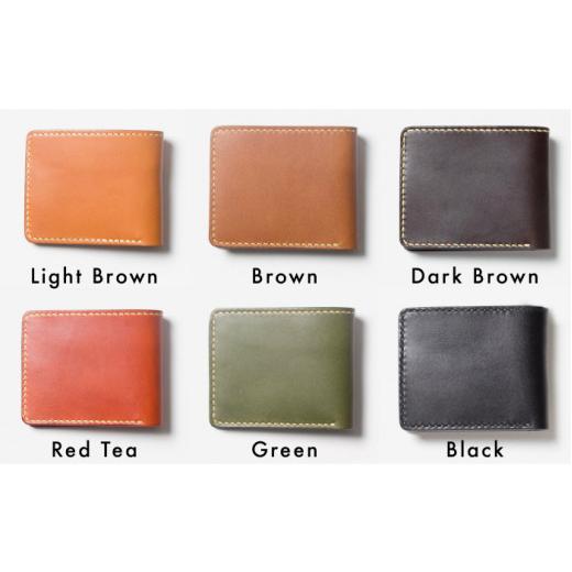 ふるさと納税 財布 福岡県 糸島市  Dark Brown DURAM クラシック二つ折り財布 小銭入れ付 2つ折り 革 レザー 9002 Duram Factory／ドゥラムファクトリー AJE05…の画像