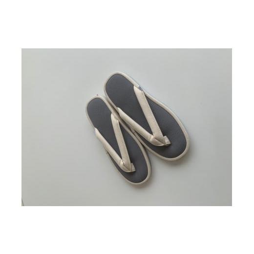 ふるさと納税 ファッション スリッパ 山形県 河北町 ホワイト・Sサイズ 　帆布草履１足 Sサイズ・ホワイト