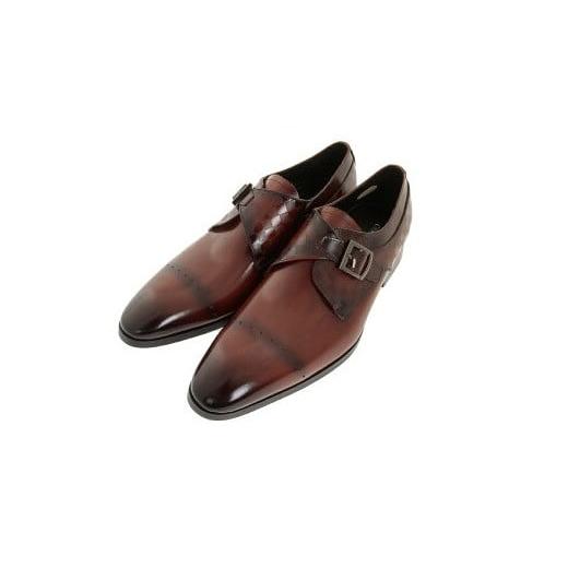 ふるさと納税 ファッション 靴 東京都 台東区 浅草の靴 クリスチャンカラノ 本革ビジネスシューズ FH-02 (サイズ:25.5cm カラー:ブラウン) サイズ:25.5cm…