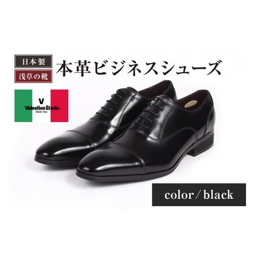 ふるさと納税 ファッション 靴 東京都 台東区 浅草の靴 バレンチノグラリオ 本革ビジネスシューズ YN-10 (サイズ:25.0cm カラー:ブラック) サイズ:25.0c…