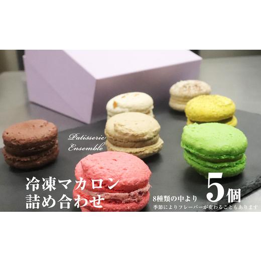 ふるさと納税 焼菓子・チョコレート マカロン 福岡県 須恵町 マカロン 5個 詰め合わせ セット 冷凍 | マカロン かわいい まかろん makaronn お菓子 菓子 おか…