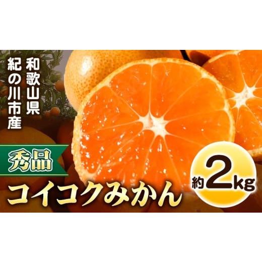 ふるさと納税 果物類 みかん 和歌山県 紀の川市 秀品 冬のみかん コイコク(恋い告) 約2kg 重量には箱の重量も含まれております 黒潮フルーツファーム[2025…