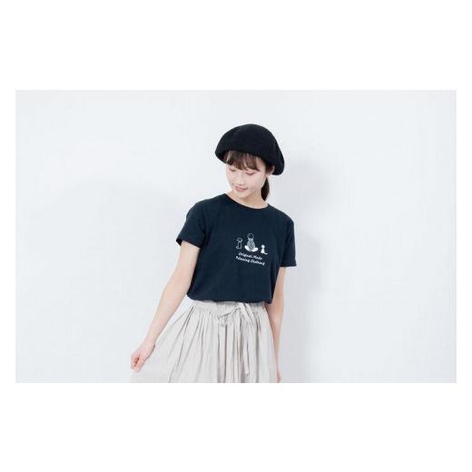 ふるさと納税 神奈川県 鎌倉市 《1》【KEYMEMORY鎌倉】TIMEイラストTシャツNAVY 《1》｜furusatochoice｜05