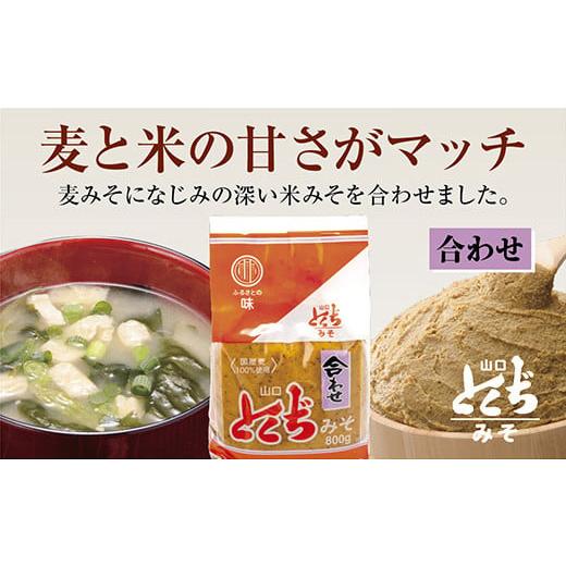 ふるさと納税 味噌 合わせ味噌 山口県 山口市 D043 山口とくぢみそ 合わせみそ(1ケース)