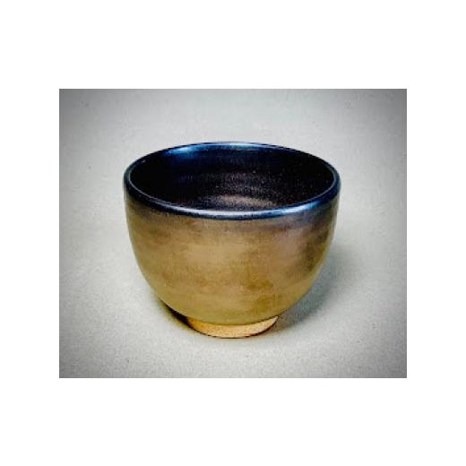 ふるさと納税 陶磁器・漆器・ガラス 山口県 山口市 C016 萩焼金の碗の画像