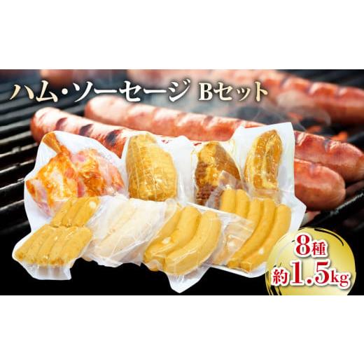 ふるさと納税 肉 ソーセージ 徳島県 阿波市 ベーコン ソーセージ ハム 8種 詰合せセット 1530g 無塩せき ウインナー 国産 添加物 不使用 豚肉 ぶたにく 豚 ぶ…