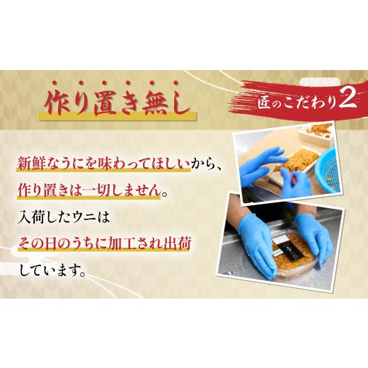 ふるさと納税 ウニ 北海道 登別市 無添加 極上 エゾバフンウニ 塩水パック 500g 配送期間B：10月下旬〜11月下旬迄 高級 うに ウニ 雲丹 生うに バフンウニ 塩…の画像