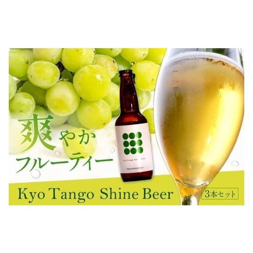 ふるさと納税 ビール 地ビール 京都府 京丹後市 Kyo Tango Shine Beer 3本セット お酒 酒 ビール ビア セット 詰め合わせ ふるさと納税 フルーツビール 地ビ…