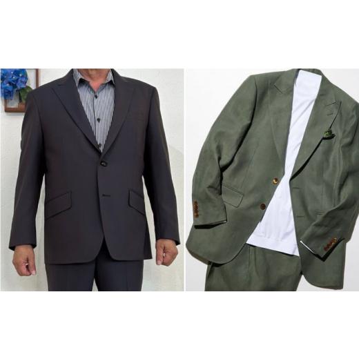 ふるさと納税 服 男 福岡県 豊前市 オーダースーツ お仕立券 プランA ( 国内 ／ 海外 ブランド )《豊前市》 Venus ／ ブティック スイミー スーツ オーダーメ…の画像